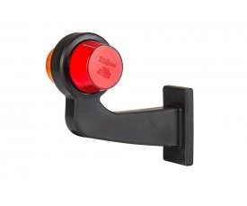 LD 2625 Выносной габаритно-контурный фонарь NEON HOR 102B 18 LED длинный рожок левый оранжевый/красный 2функции: позиционный зад/позиционный перед 52625 LD 2625 Выносной габаритно-контурный фонарь NEON HOR 102B 18 LED длинный рожок левый оранжевый/красный 2функции: позиционный зад/позиционный перед 52625